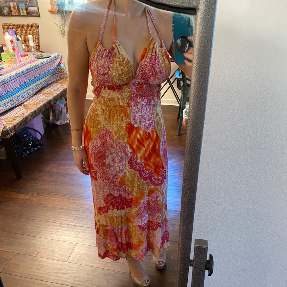 Bohemian beach dress🌴